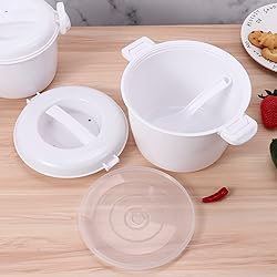 FEESHOW Food Grade Portable Microwave Rice Cooker