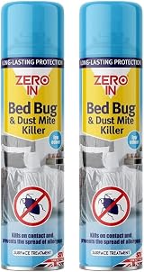 Quebec Bed Bug Killer Spray 300 ml Pack of 2 Natural Linen Fragrance view 1