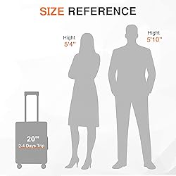 VentureVault Carry On Luggage 22x14x9 Airline