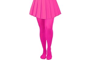 Lastclream High Waisted Tights for Women Cosplay Costume Stockings 80 Denier Semi Opaque Pantyhose Full Footed