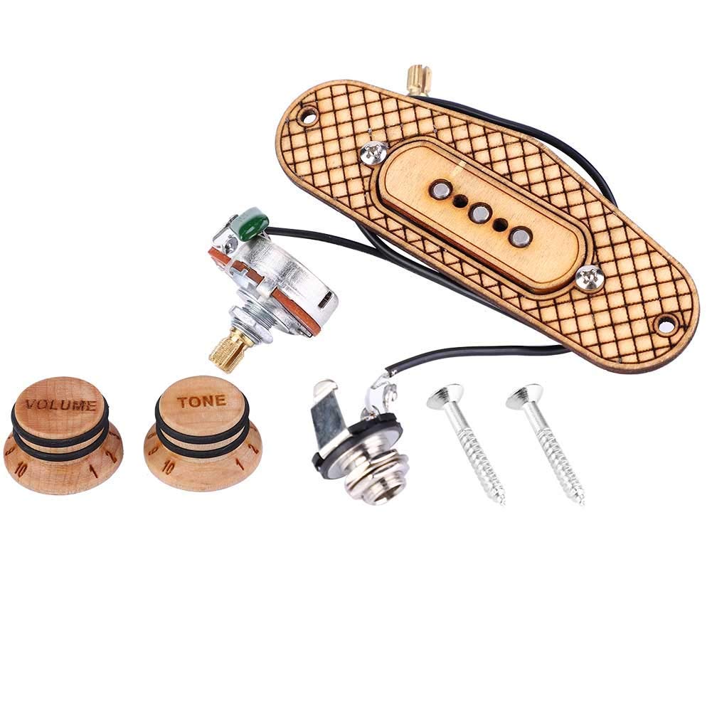 Bnineteenteam Three String Cigar Box Guitar Pickup and Amateurs Musical Instrument Accessories
