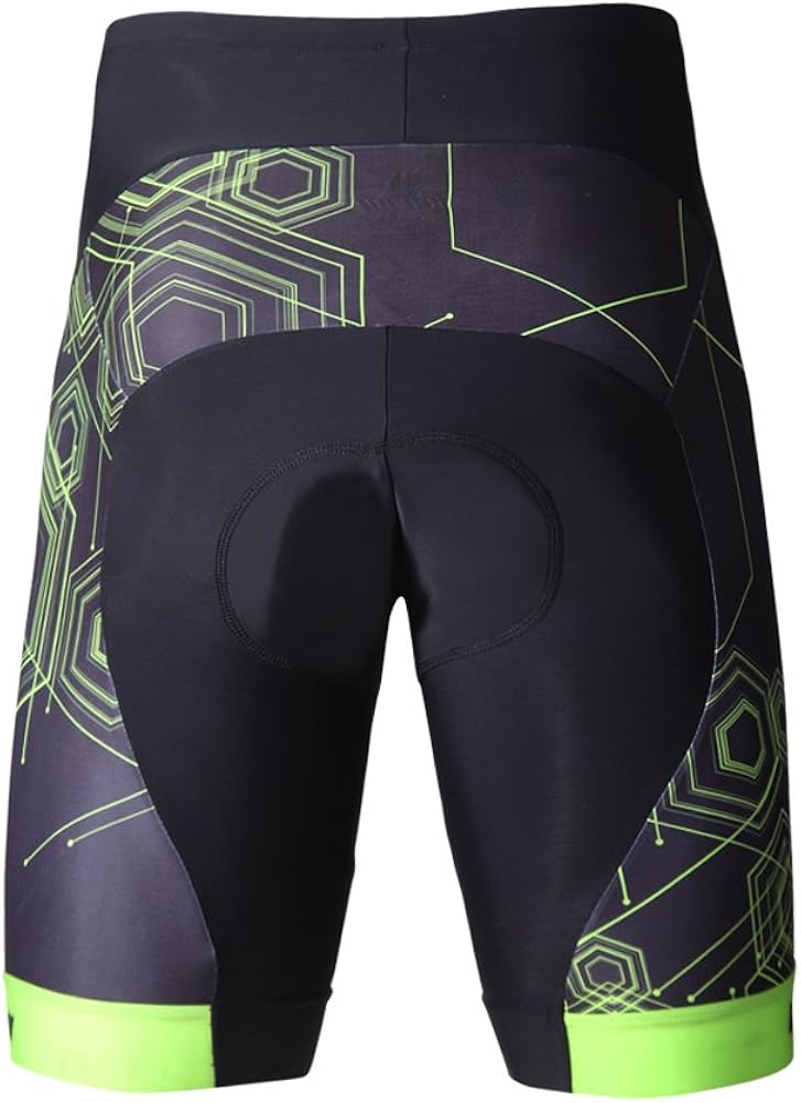beroy Men's Comfortable Bicycle Cycling Pants, 3D Padded Bike Shorts: Clothing