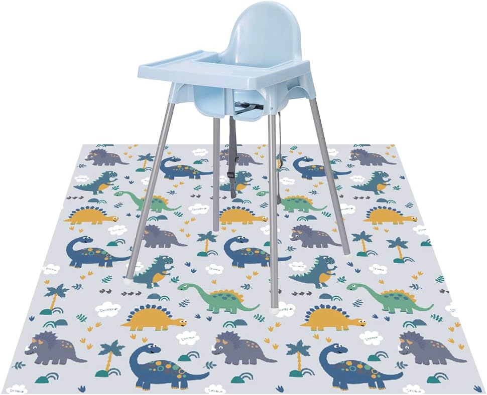 Baby Splat Floor Mat for Under High Chair/Arts/Crafts by CLCROBD
