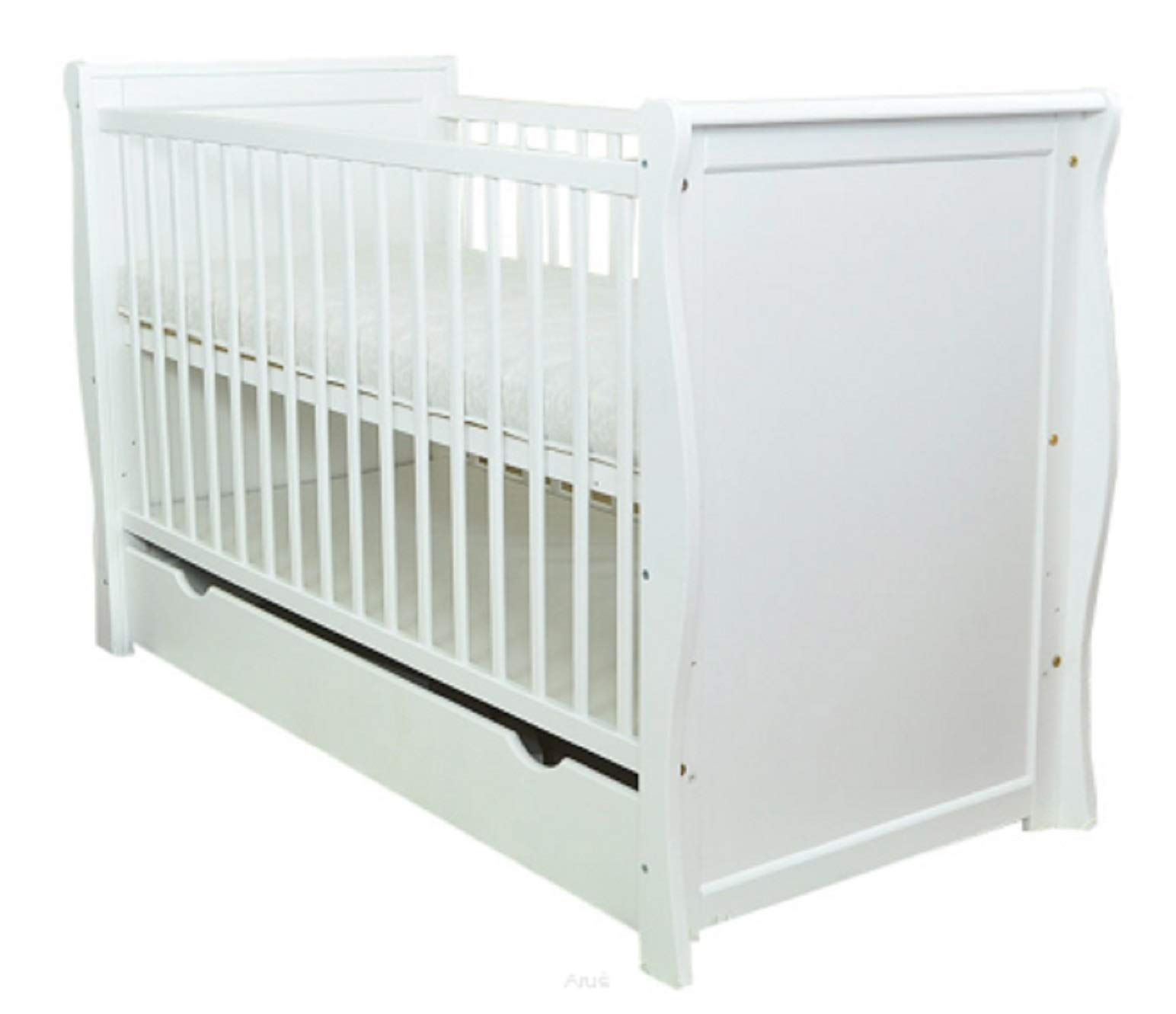 Cots & Nursery Beds Baby COT Bed/COT BEDS/White Baby COT with Drawer