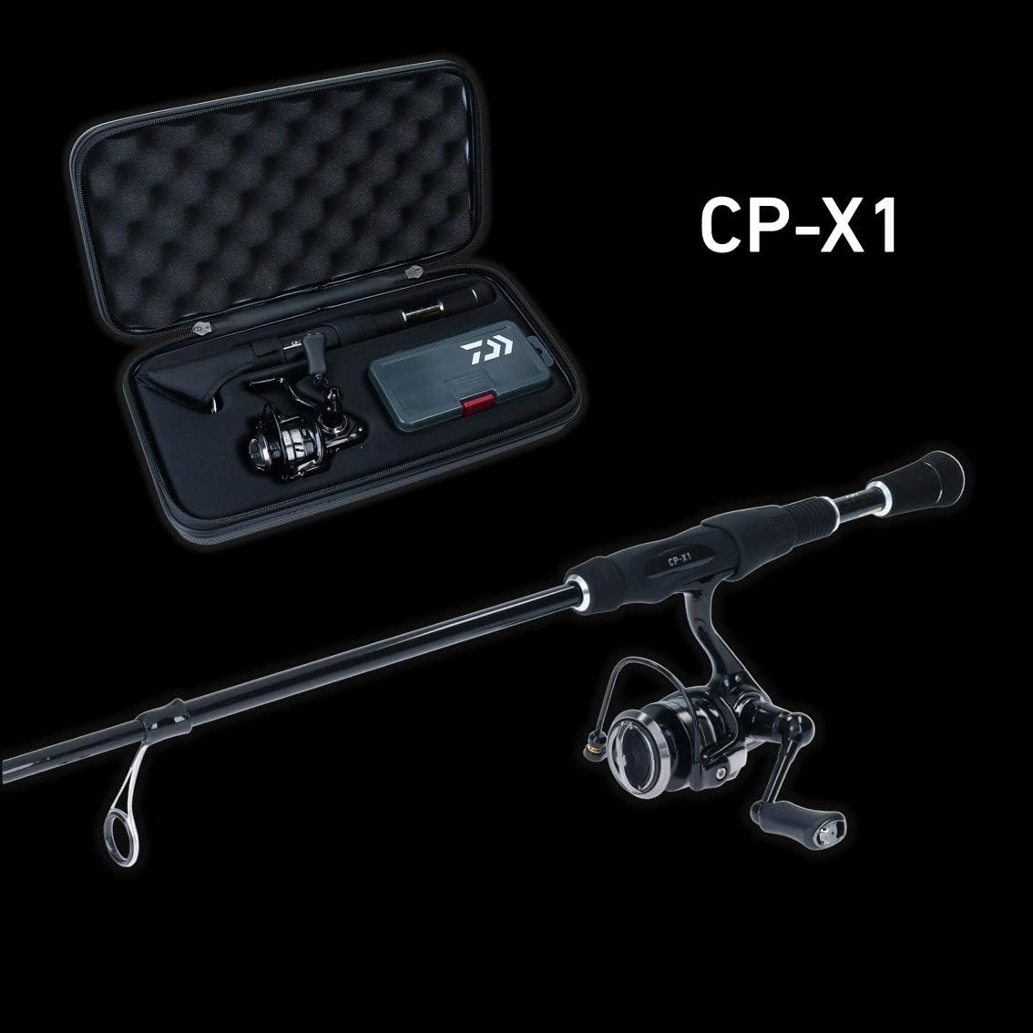 Amazon ダイワ Daiwa コンパクト釣具セット Cp X1 コンパクトパック スピニングリール ロッド ケースセット 釣り ダイワ Daiwa キャスティングロッド
