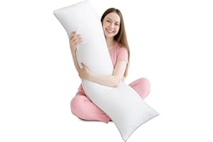Acepunch Dakimakura Body Pillow – 59x20in Long Pillow for Bed, Soft Cotton Hypoallergenic Full Body Pillow for Side Sleeper, Plush Huggable Cushion for Adults