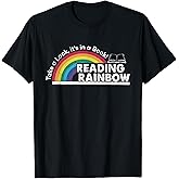 Take A Look It's in A Book Retro Reading Book Lover T-Shirt