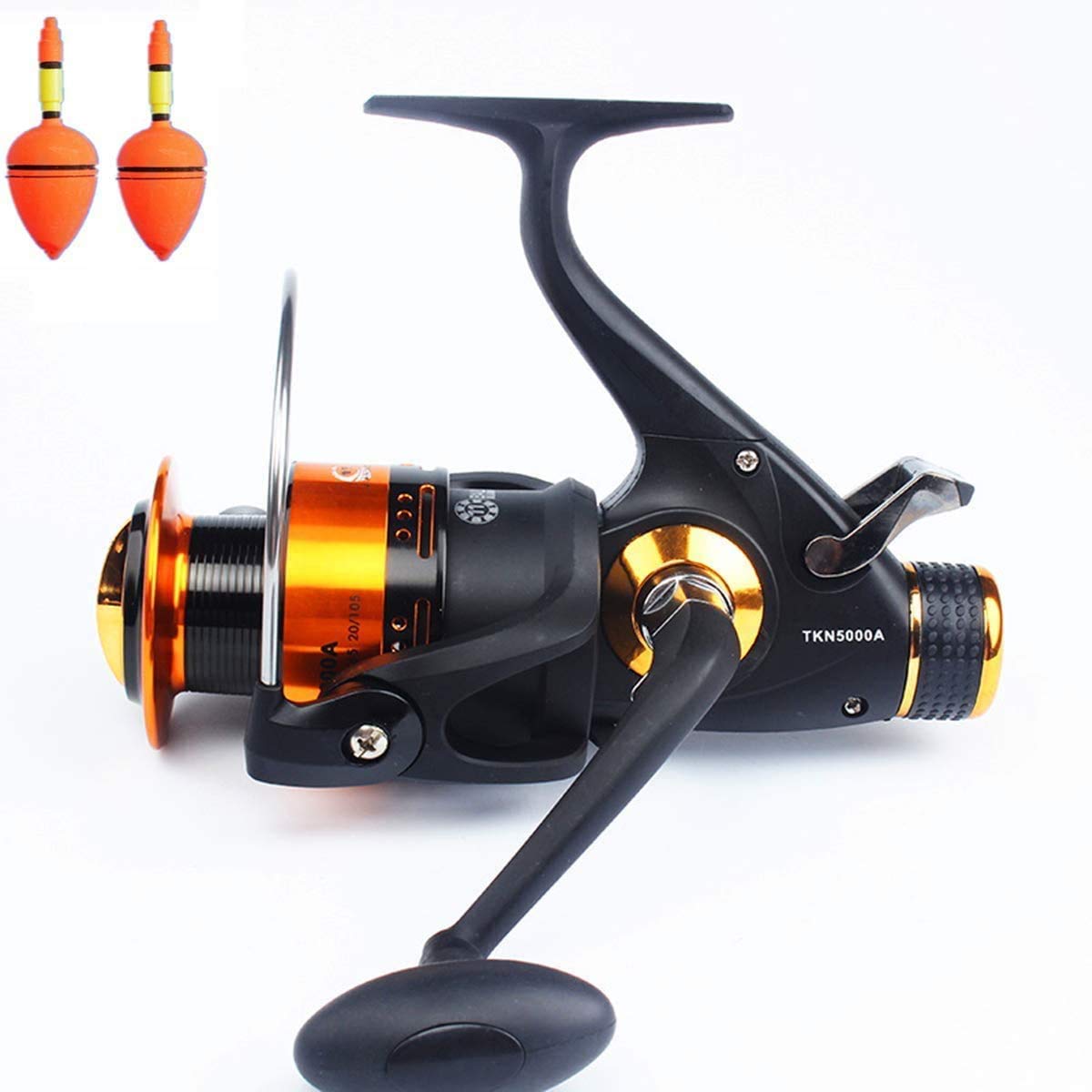BNTTEAM 11BB Front and Rear Brake System One Way Clutch Size 3000-6000 Full Metal Spindle Spinning P66 Fishing Reel Carp Fishing Wheel Spinning Reel (5000 Serie)