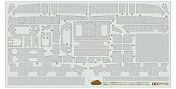 Tamiya TAM12650 1:35 Zimmerit Coating Sheet for