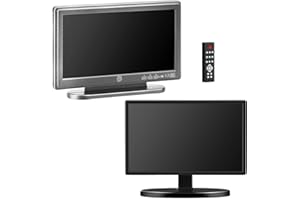 Haomian 2 Pieces Dollhouse Miniature Furniture 1:12 Miniature Doll House TV Television with Remote Control Mini Model Toy Mini Decoration Accessories