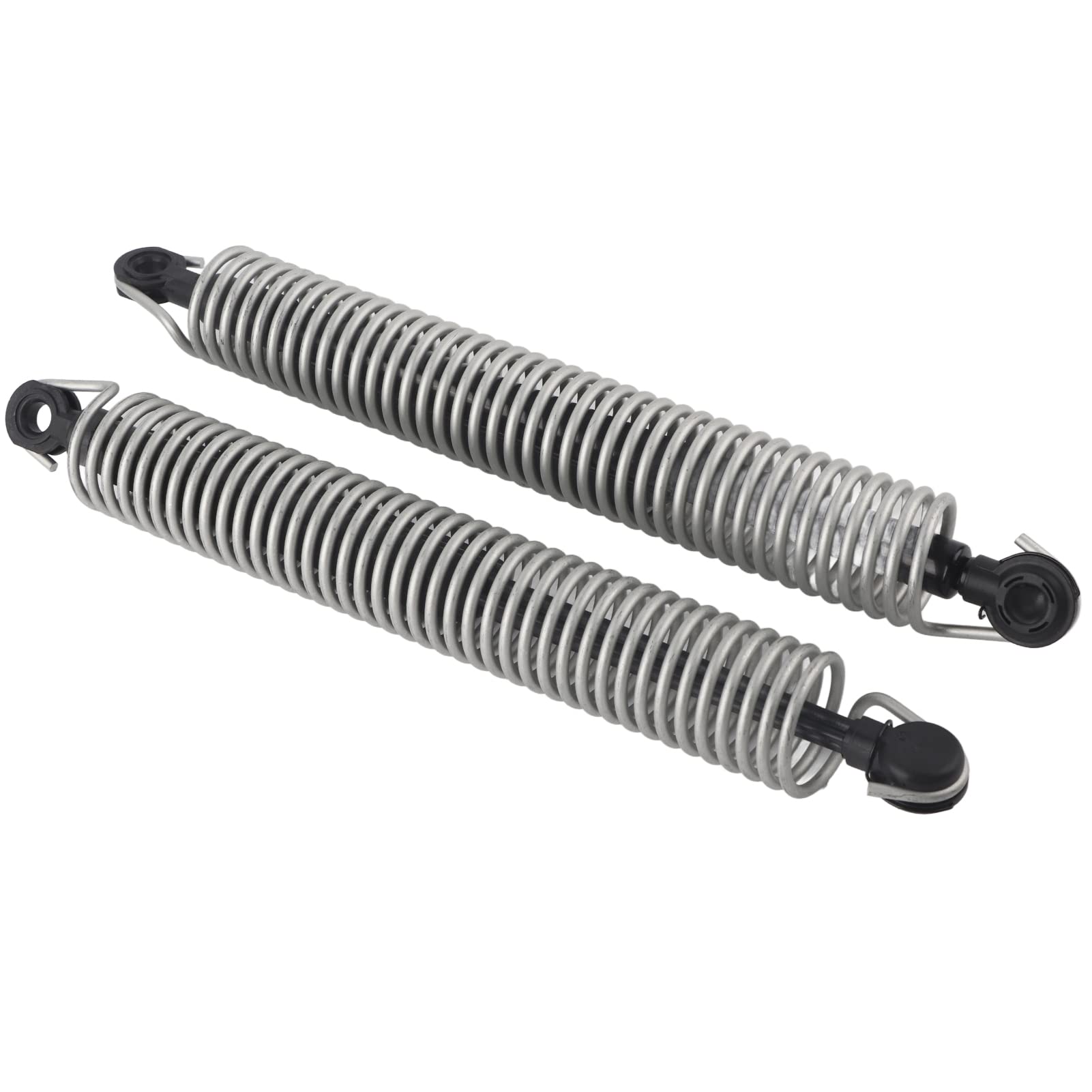 KIMISS Set of 2 Trunk Tension Spring Car Rear Boot Tension Spring Car Gas Spring for Boot Lid Gas Springs 51247204366 51247204367 Iron Silver for 5 Series F10 01/2009-10/2016v