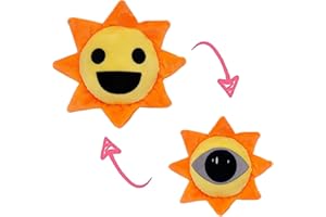 AYGITAL Rhythm Box Plush Toys Horror Games Fans Soft Stuffed Doll Christmas Birthday Gifts for Adult Kids 8inch (8inch Mr. Sun)