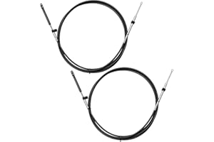 GUZIKO Outboard Engine Control Cables, Throttle and Shift Cables Fit for Mercury MerCruiser Marine Force Outboard Engine 8811