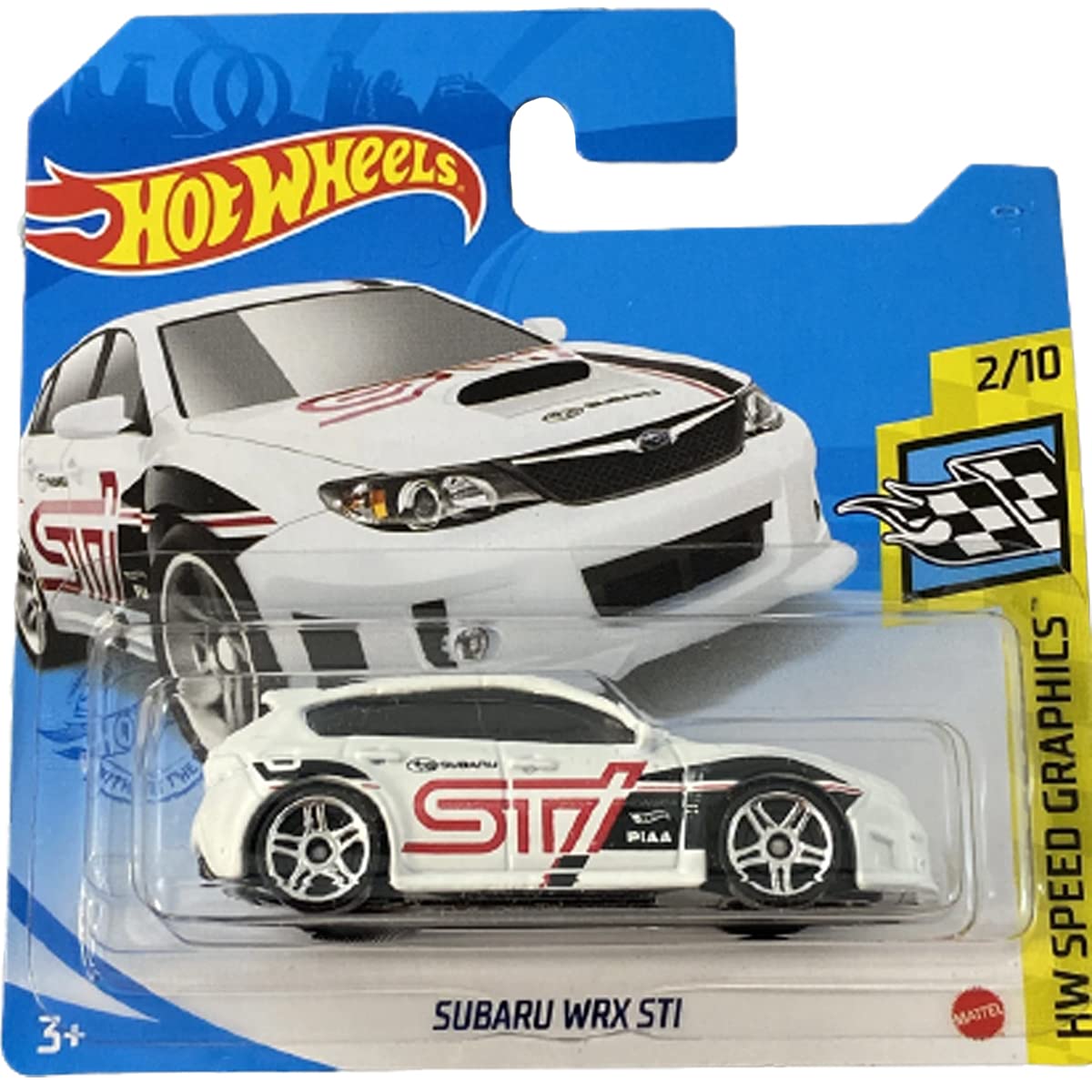 Hot Wheels Subaru WRX STI HW Speed Graphics 2/10 (068/250) 2021 Short Card