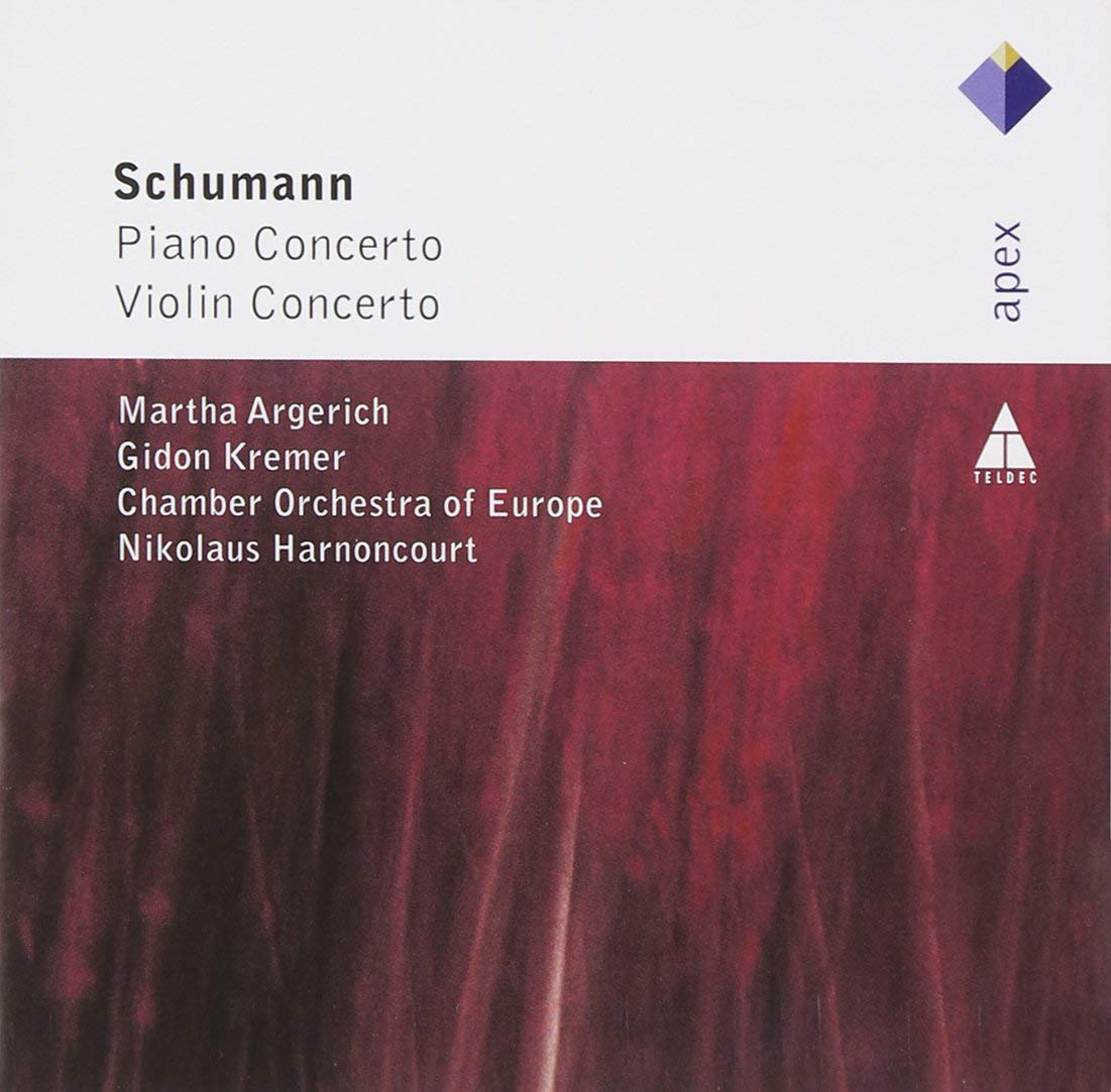Schumann Concerto pour piano Concerto pour violon Robert Schumann