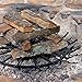 SteelFreak Wagon Wheel Firewood Grate for Fire Pit - Made in The USA (36 Inch)