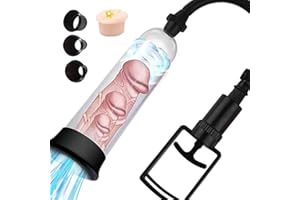 Men's Growth Pump with Strong Suction Vacuum Pump with ED Screen Powerful Electric Vacuum Pump Inch Adjustable Men's Underwea