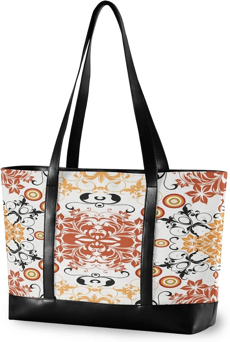 Target Floral Pattern Women Canvas Handbags Shoulder Tote
