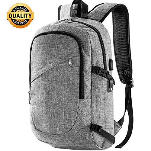 Backpack for men, Laptop backpack, Laptop bags, Computer Bag, Backpacks for men, Business Computer Bag, Travel Backpacks for Men, College School Bookbag, Water Resistant, Fit under 17 inch Laptop.