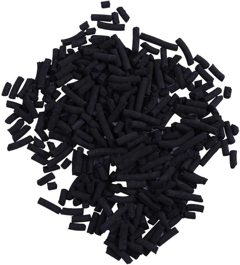 SIRIGOGO 100g Bulk Activated Carbon Charcoal Pellets for Aquarium Fish Tank Koi Reef Filter