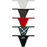 Victoria's Secret Women's Cotton V-String Thong Underwear, Panties for Women, Multi Pack (XS-XXL)