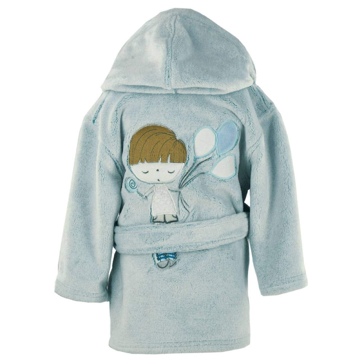 Sensei La Maison du Coton Peignoir Enfant Polaire 280gr/m² Ares Brodé
