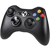 Wireless Controller for Xbox 360,Etpark Xbox 360 Joystick Wireless Game Controller for Microsoft Xbox & Slim 360 PC Windows 7,8,10 (Black)
