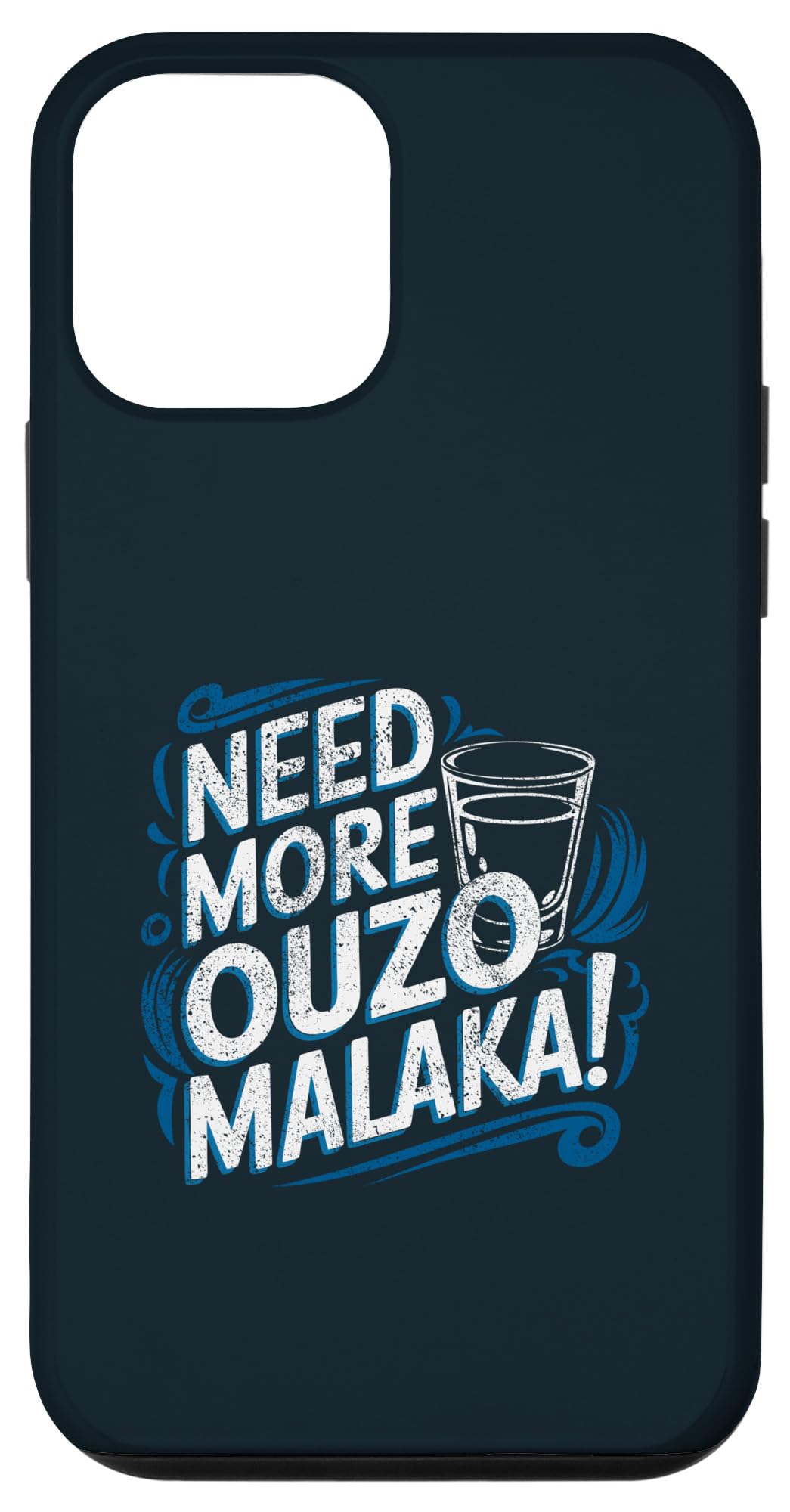 iPhone 12 mini Greek Ouzo Malaka! More Ouzo Case