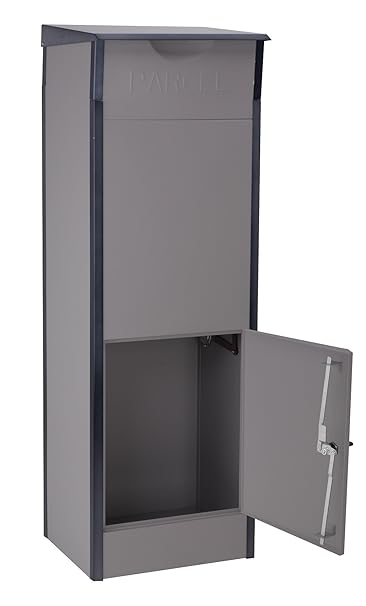 Sandleford Frithwood Lockable Outside Parcel Drop Box suits small