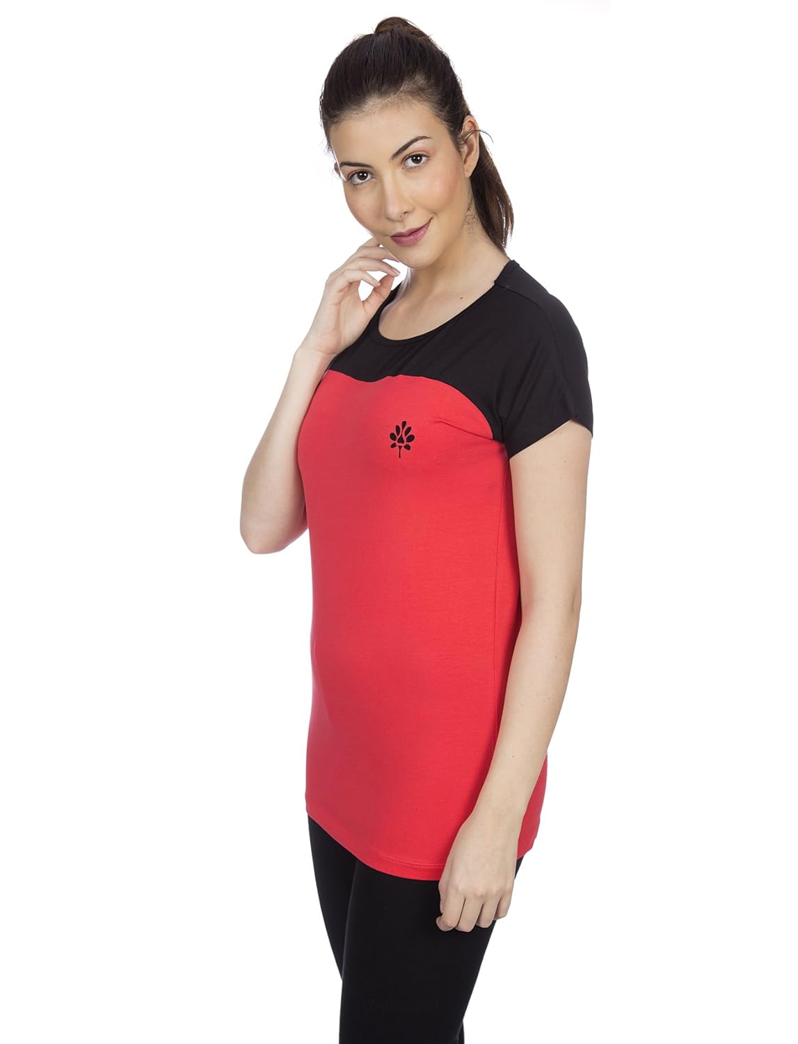 goldstroms women's round neck raglan sports/yoga/casual t-shirt