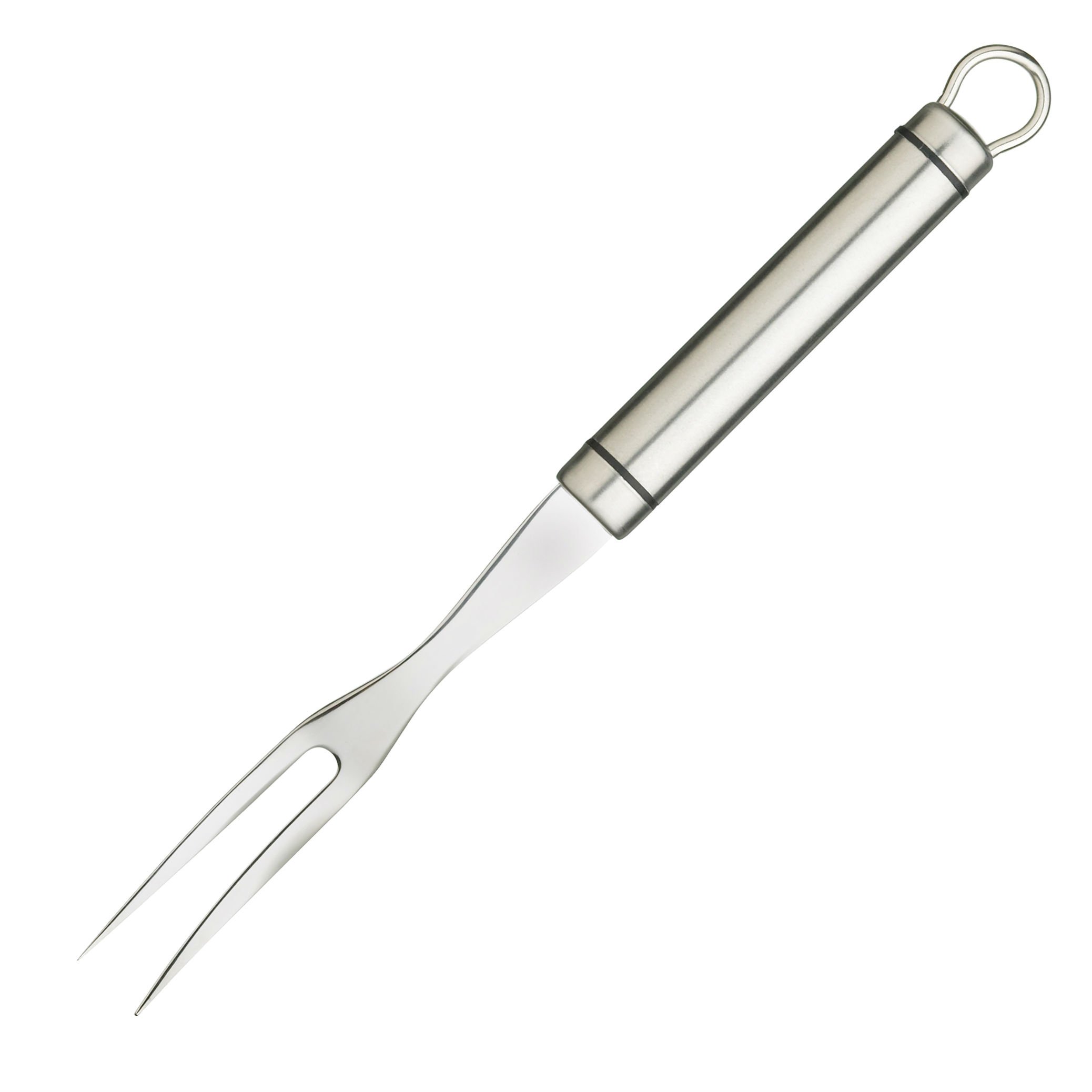 KitchenCraft Professional Meat Serving Fork, 25 cm (1"), Silver