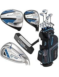 Tour Edge macho Bazooka 360 Box Set (, Mano Derecha, Grafito, Uniflex, Full Set), Hombre, color negro azul, Conjunto completo