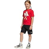 adidas boys Disney Mickey Mouse T-shirt Set