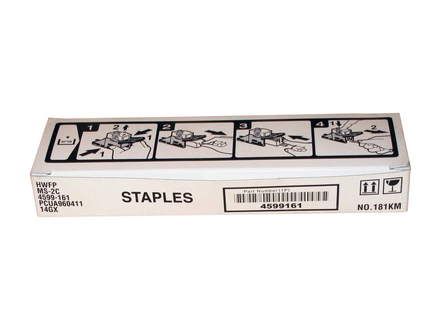 Konica Staples 4 x 2000 MS-2C, 4599161 (MS-2C Staple Cartridge (MS-2C) 4 x 2000 Staples)