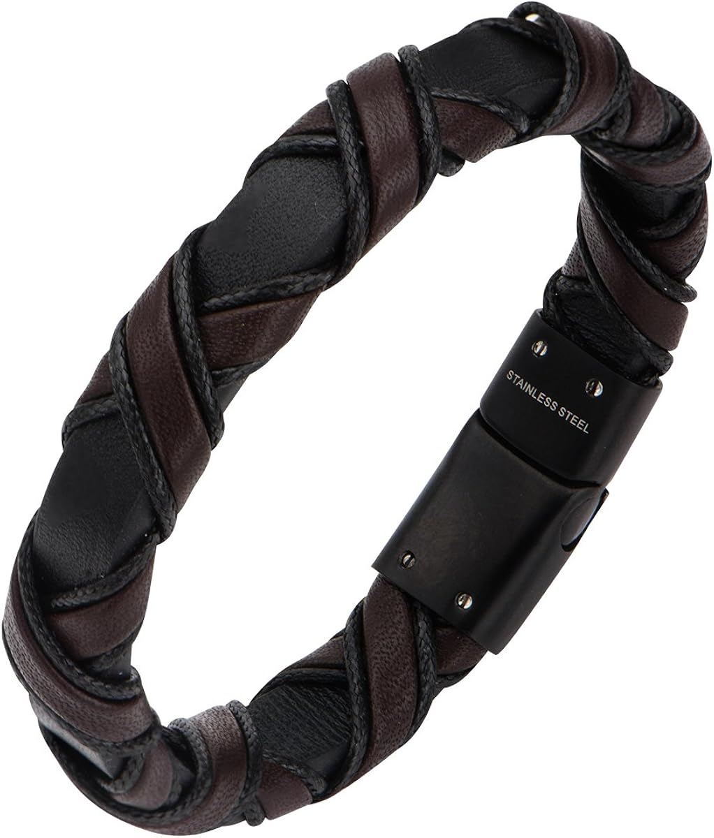 Tribal Hollywood Chocolate Buzz Brown and Black Woven Mens