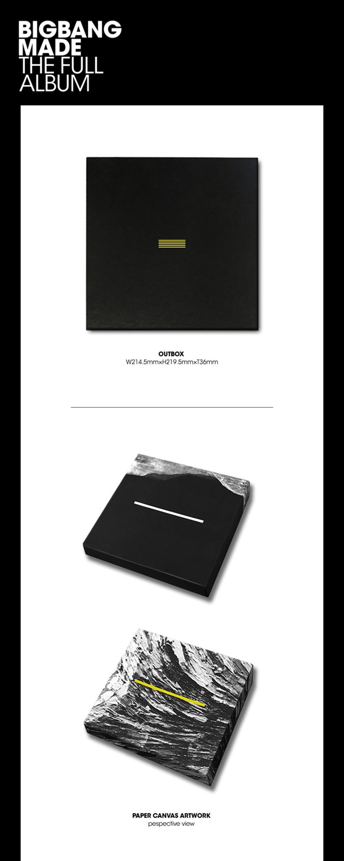 BIGBANG MADE THE FULL ALBUM BIGBANG T.O.P タプ MADE FULLALBUM 初回