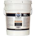 100% Silicone Roof Sealant - Self Leveling - Complete Waterproofing - Easy One Coat Application - Designed for Your RV, Camper, Trailer, Commercial Building… (5 Gallon, Gray)