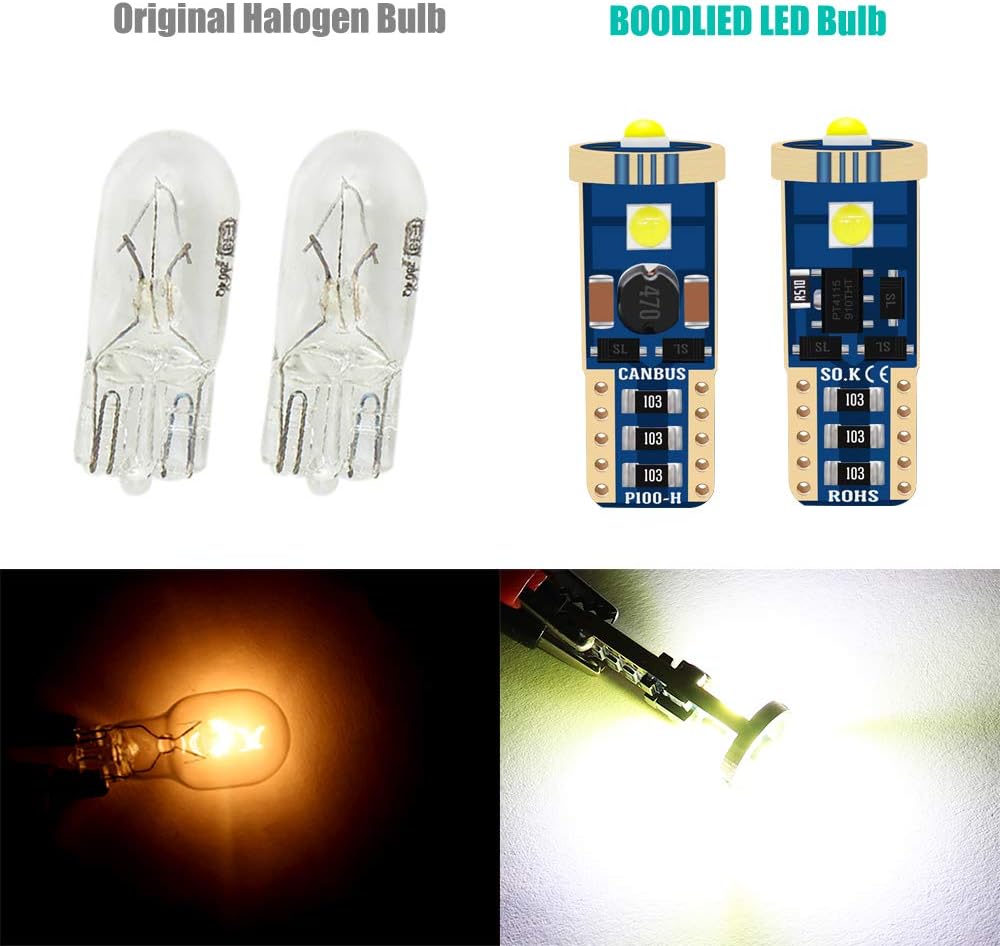 BANGO 24 Pieces Car LED Interior Light Bulbs, Non-Polarity