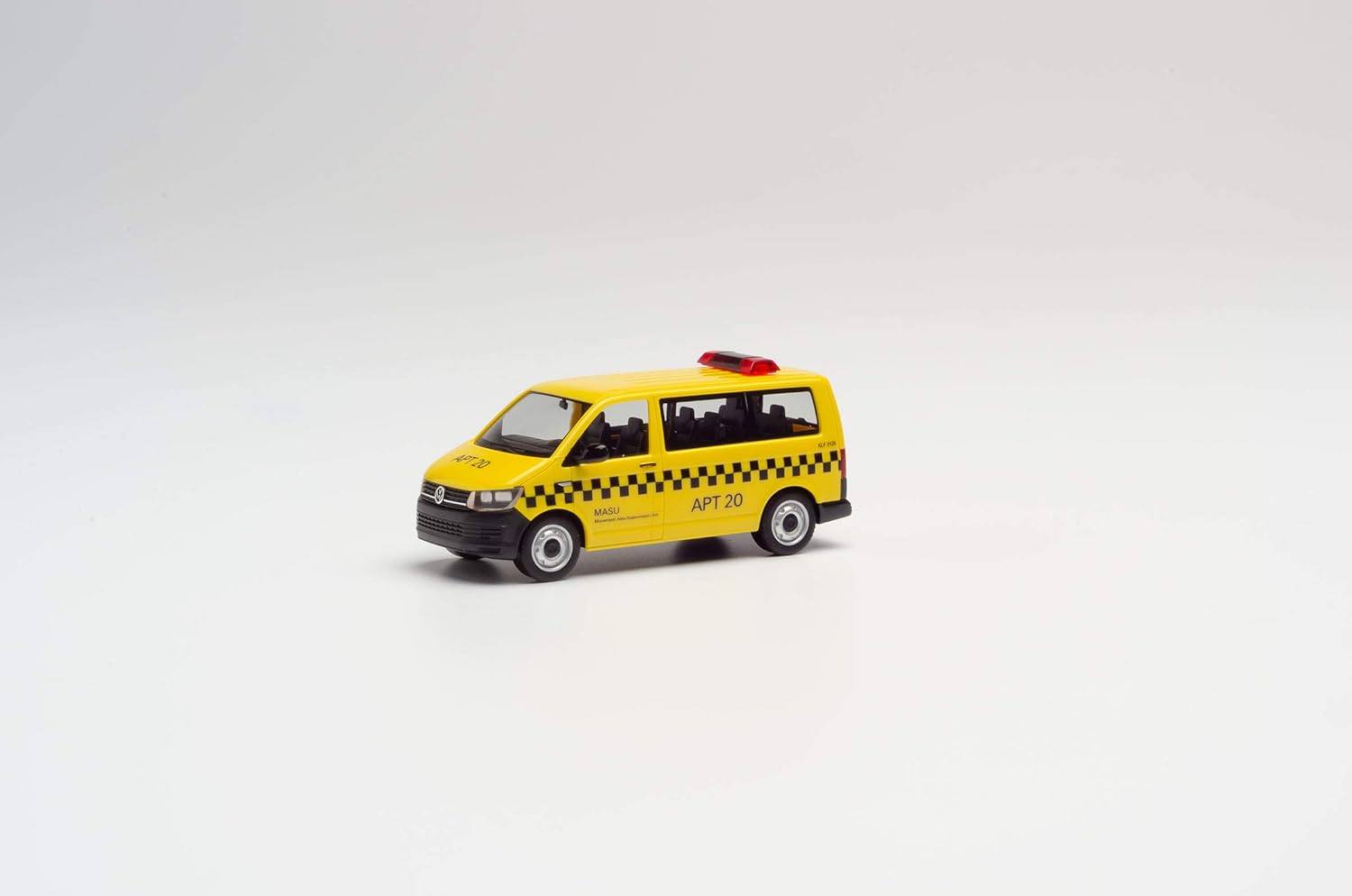 herpa Miniature bus VW T6 Fraport/MASU APT 20" for collecting handicrafts and as a gift