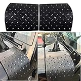 MAIKER Jeep Wrangler Black Body Armor Cowl Cover For JK Rubicon Sahara Sport X & Unlimited 2/4 door 2007-2017 , 2 Pcs Exterior Accessories Parts