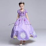 Vicloon Princess Dress Up 7PCS Set Crown Gloves Wand Necklace for Girls 3-9 view 7