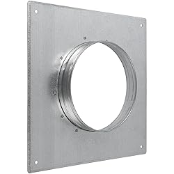 Duct Connector Flange - 6 Inch Ducting - Galvanized
