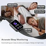 FITVII Smart Watch Heart Rate Blood Pressure Blood Oxygen Sleep Tracking view 4