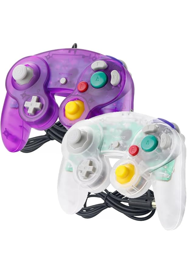 まとめ買い☆お買い得です。Nintendo GameCubeコントローラー Amazon.com: Official Nintendo Gamecube Controller Clear