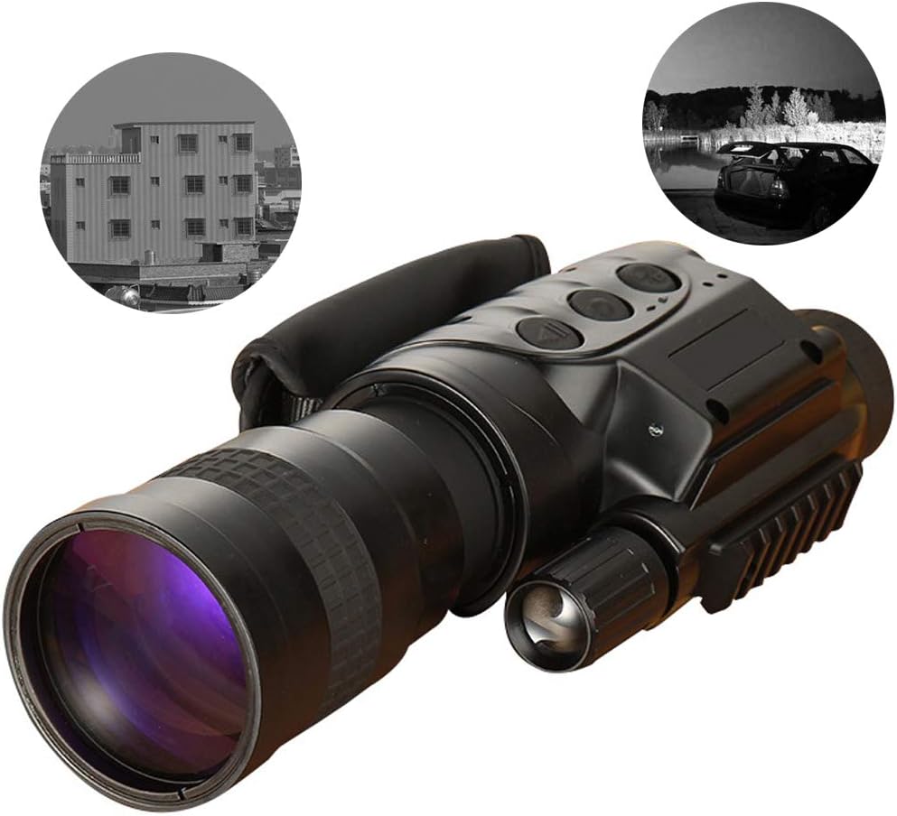 Honseadek Nachtsicht-Monokular – 1080p, IR, 16x Zoom, Bis 800m Reichweite