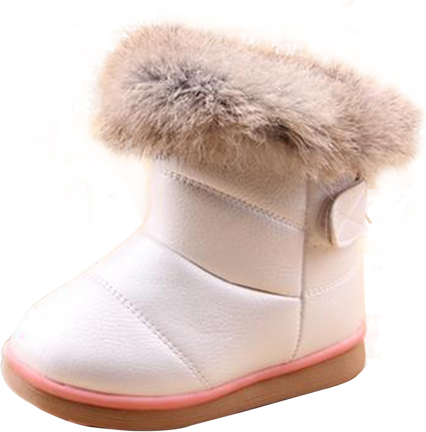 Stivali Da Neve Bambini Matt Keely - Inverno Caldi, Morbida Pelliccia Sintetica - Taglie 0-18 Mesi - Foto 4