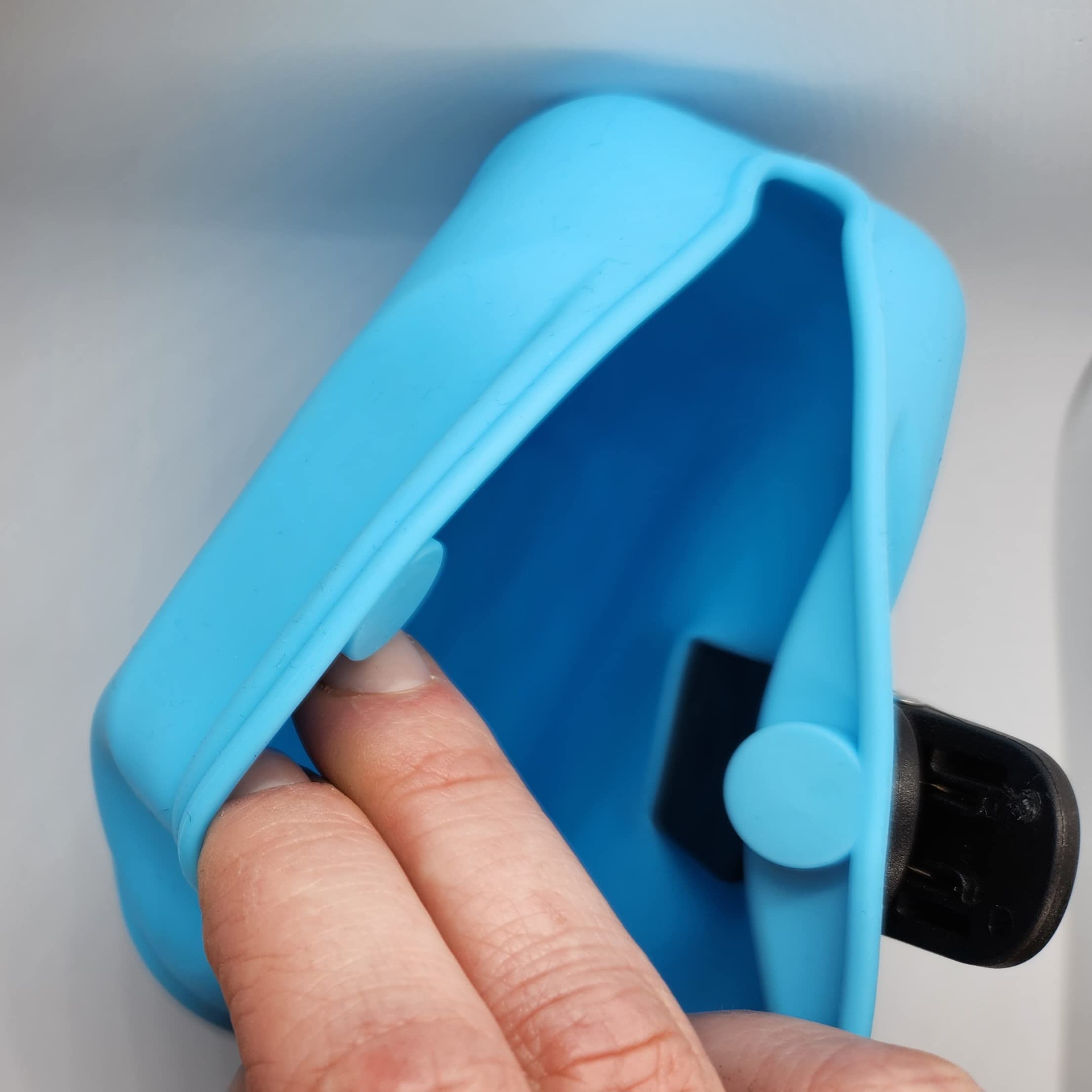 Pacifier Case Stroller Organizer One Handed Pacifier Holder Case