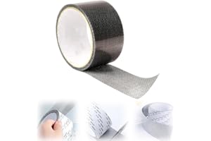 HILOST 2 x 80 in Window Screen Repair Tape,2024 Upgraded Strong Adhesive Screen Repair Tapes,Creative Self Adhesive Screen Repair Kit for Screen Door and Window (2#Black)
