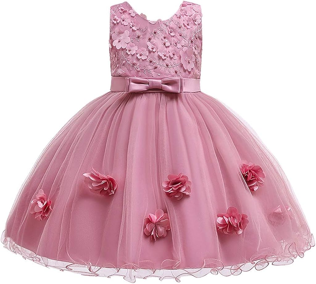 Julhold Toddler Kid Baby Girls Fashion Elegant Lace Flower Princess