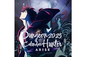 Dungeon Hunter 2025 Calendar: Perfect for Fans of Fantasy Manhwa,Adventures, and Epic Quests | Simple, Elegant Design for Hom